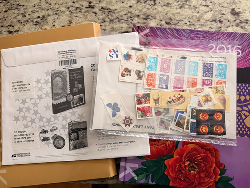 Annuario francobolli usps 2016 - francobolli,