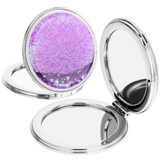  2 Pcs Specchietto Da Borsa