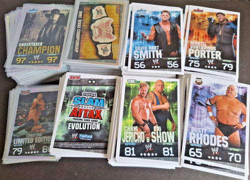 Topps wwe slam attax - wwe, evolution