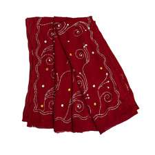 Sari rossi indiani vintage