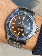 Rolex Submariner 5513 quadrante dorato, anno 1965