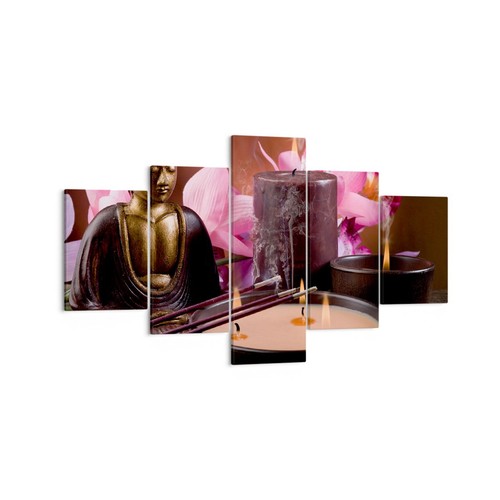 Quadro tela 125x70cm buddha - 125x70cm,
