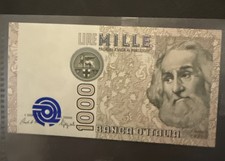 Banconota rara 1000 - mille, lire