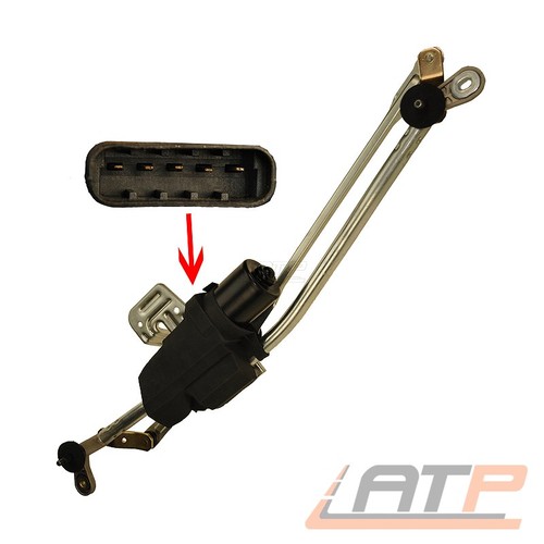 Asta tergicristallo motore - +,