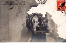 S21960 cpa Paris - Luna Park - Scenic railway