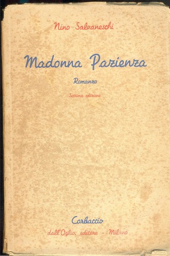 Madonna pazienza nino - pazienza,