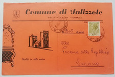 SALIZZOLE - MOBILI IN STILE ANTICO - BUSTA ILLUSTRATA  1963