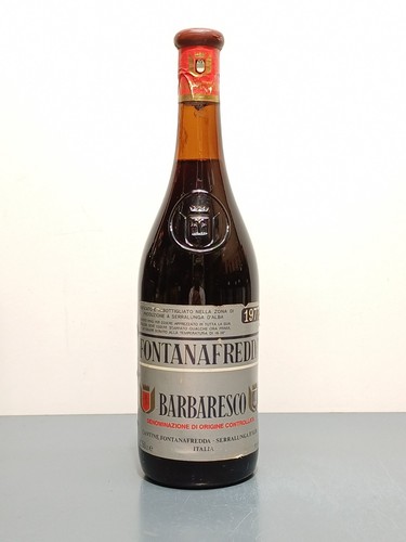 Barbaresco fontanafredda 1977 - barbaresco,