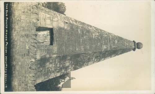 Real photo old round house