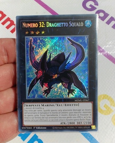 Numero draghetto squalo - numero, 32: