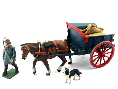 Britains farm tumbrel - britains, cart