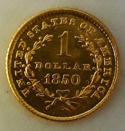 Dollaro oro a 1850 - dollaro, u.s.a