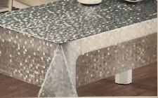 TOVAGLIA PLASTIFICATA CERATA TRASPARENTE STAMPATO PIU' MISURE