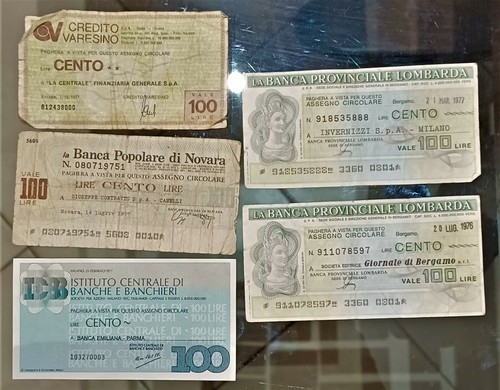 Mini assegni anni cinque - zz,