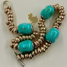 Dodo Pomellato 1 Pepita Turchese Azzurra Rara Introvabile Ciondolo Collana Bracc