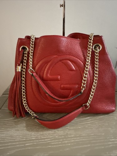 Gucci soho pebbled calfskin - gucci,