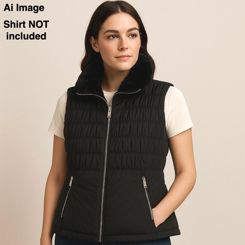 Gilet imbottito trapuntato