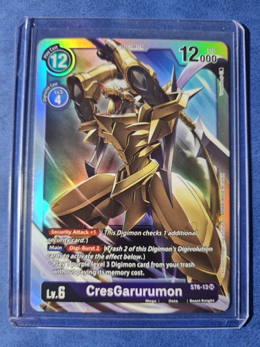 Digimon cresgarurumon st6 - digimon,