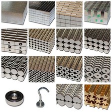 Supermagneti al neodimio estremamente potenti veri magneti N52 N50 N45 anche da avvitare