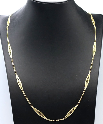 Collana con losanghe - , oro