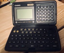 Vintage Casio Digital Diary SF-7900E 128kB - Mint Condition - No Box