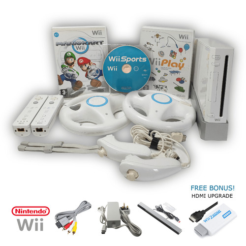 Pacchetto console nintendo wii - pacchetto,