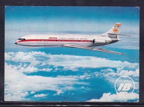Cartolina aereo caravelle r - cartolina,