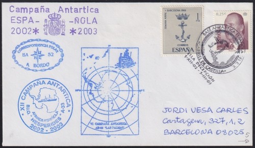 Ex64432 spagna antartide - spagna,