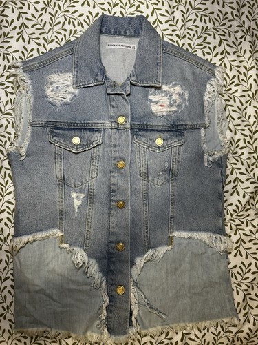 Gilet jeans silvian - heach, |
