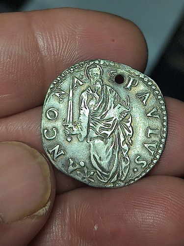 Raro giulio moneta argento - raro, d'argento
