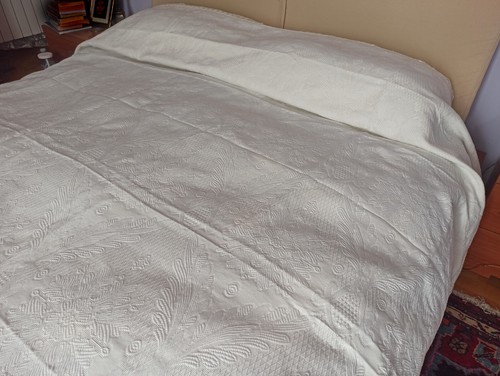 Copriletto matrimoniale piquet