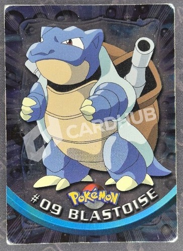 Carta pokemon topps - pokemon, blastoise
