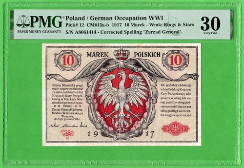 Polonia marek 1917 p12 - 10,