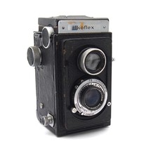 Rara fotocamera TLR Zeiss Ikon Ikoflex Tessar f3.5 - otturatore perfettamente funzionante e revisionato