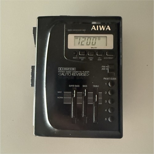 Walkman vintage aiwa t65 - walkman, hs-t65