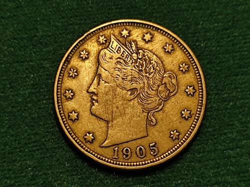 Moneta barber cents 1905 - 5,