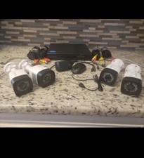 sistema di sicurezza domestica wireless 4 telecamere