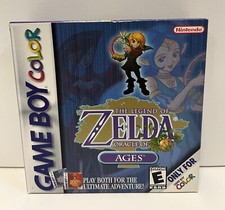 LEGEND OF ZELDA ORACLE OF AGES NINTENDO GAME BOY COLOR GBC NTSC COMPLETE 2001