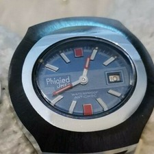 OROLOGIO DONNA VINTAGE DATARIO PHIGIED MEC WATERPROF  ANTICHOC FUNZIONANTE