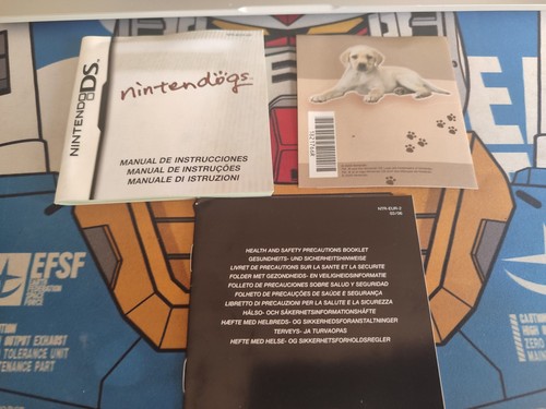 Cartaceo dogs nintendo ds - cartaceo,