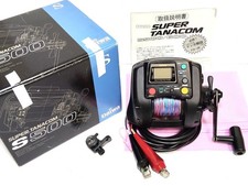 Mulinello da Pesca Elettrico DAIWA Super Tanacom S500 Inglese Manuale Cavo Alimentazione Box