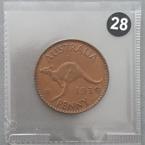 Australia moneta penny - -,