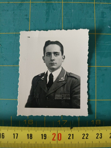 Cartolina foto militare in - -,