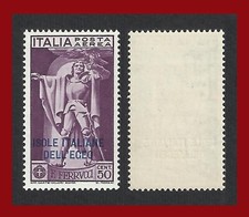 1930 REGNO COLONIE Isole Italiane del Egeo FRANCESCO FERRUCCI P.A. 50 Cent MNH**
