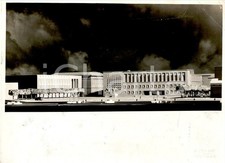 1937 LIVORNO Fotografia plastico nuovo Palazzo Governo