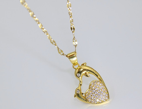 Collana donna oro - , cuore