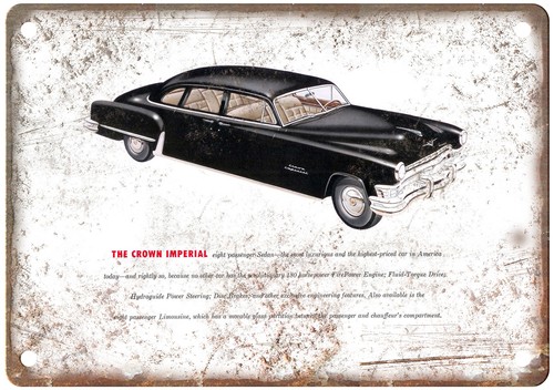 Insegna metallo chrysler - insegna,