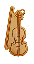 Portachiavi Artigianale Legno