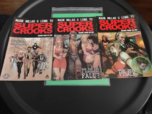 Super crooks 4 1st print - super, #1,2&4