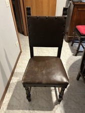 Set 6 sedie in legno vintage